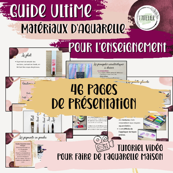 Preview of Le guide du matériel d'aquarelle/ arts plastiques/ techniques