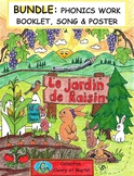 Le jardin de Raisin- BUNDLE- Workbooklet/ Song/ Poster- le