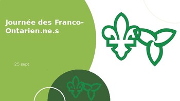 Preview of Le jour franco-ontarien - Franco Ontarian Day 