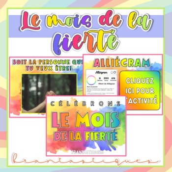 Preview of Le mois de la fierté | PRIDE MONTH | French Activities