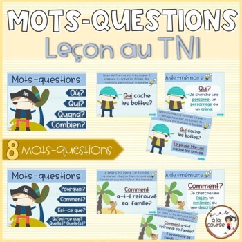 Preview of Leçon sur les mots-questions