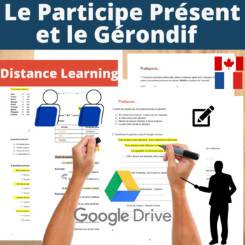 Preview of Le participe présent et le gérondif (Formation+Exercices) French Grammar