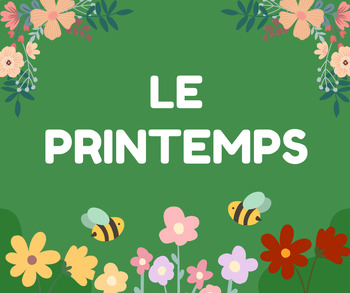 Preview of Le printemps