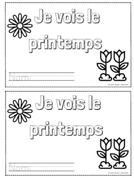 Le printemps by Maxine Espenell | TPT