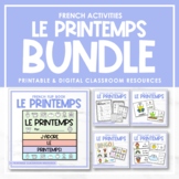French Spring Activities Bundle | le printemps