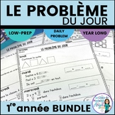 Le problème du jour | French Grade 1 Math Word Problem of 