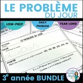 Le problème du jour | French Grade 3 Math Word Problem of 