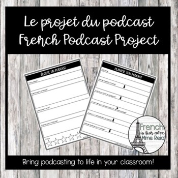 Preview of Le projet du podcast / French Podcast Project
