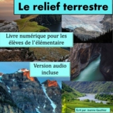 Le relief terrestre: livre numérique (French E-Book on Landforms)