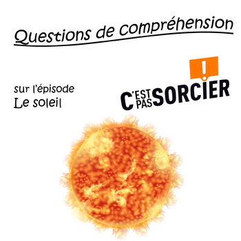 Preview of Le soleil - Compréhension