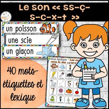 Le Son C Ss C S T X Mur De Mots Et Lexique By French Buzz