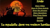 Le squelette - French Halloween Story, Game, & Activities 