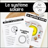Le système solaire FRENCH SCIENCE KIT SOLAR SYSTEM