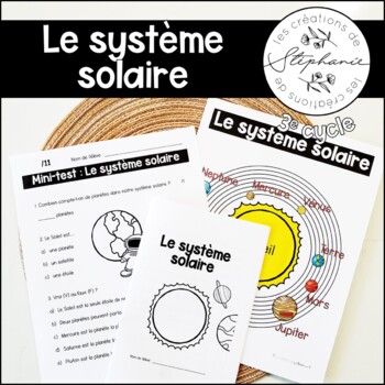 Preview of Le système solaire FRENCH SCIENCE KIT SOLAR SYSTEM