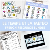 Le temps - French Weather Activities & Games Bundle - la météo