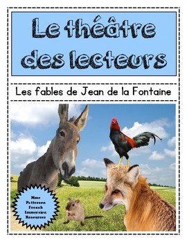 Preview of Le théâtre des lecteurs - French Immersion Reader's Theatre