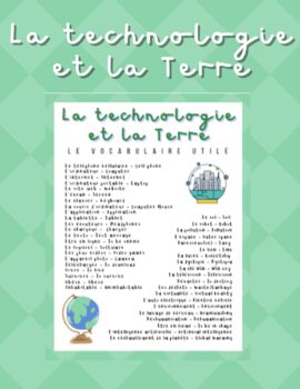 Le vocabulaire - La technologie by Janet Jabbour | TpT
