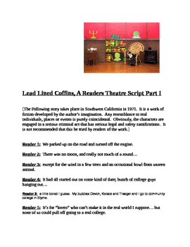 Preview of "Lead Lined Coffins, A Readers Theatre Script" [*New Book Trailer]