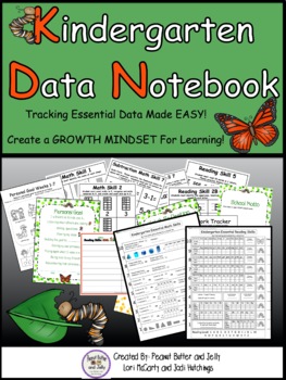 Preview of COMPLETE Kindergarten Data Notebook / Leadership Notebook