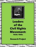 Leaders of the Civil Rights Movement: Research Project