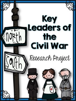 Preview of Leaders of the Civil War Research Project