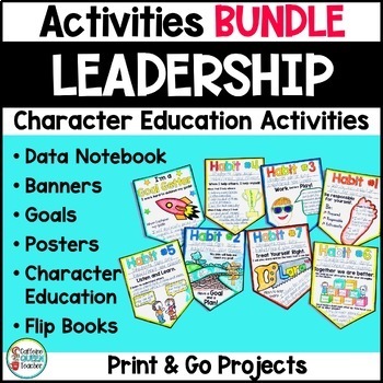 Preview of Leadership Activities Leadership Project For All Leader Programs Worksheets