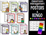 Classroom Community Bingo Cards & Posters EDITABLE (K-6)