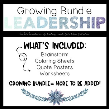 Preview of Leadership: Bundle