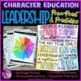 Leadership Character Education Social Emotional Learning A