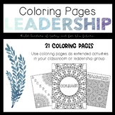 Leadership: Coloring Pages 