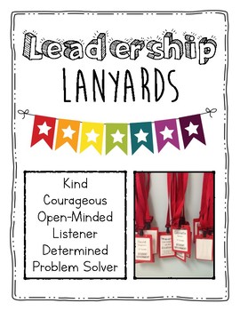 Preview of Leadership Lanyards