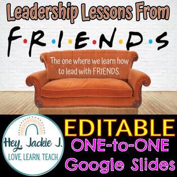 Preview of Leadership Lessons from Friends Junior High School ASB Avid Google Editable FUN 