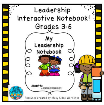 Preview of Leadership Notebook