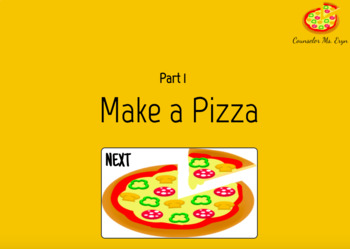 Preview of Leadership Pizza - PT1: Make a Pizza (Boom Slides)
