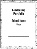 Leadership Portfolio Sections