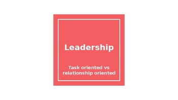 Preview of Leadership PowerPoint Ppt Interpersonal Relationships Adult Roles