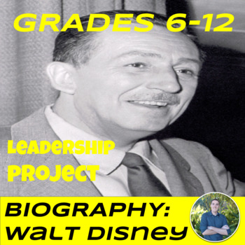 Preview of Leadership Project Walt Disney