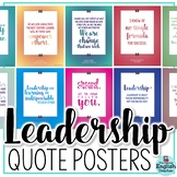 Leadership Quote Classroom Posters