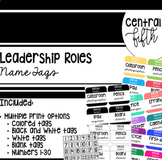 Leadership Roles Name Tags