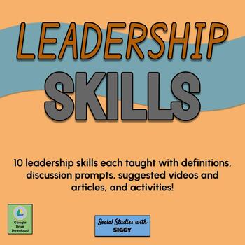 Preview of Leadership Skills