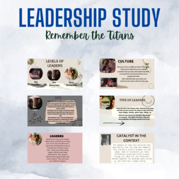 Preview of Leadership Study - Remember the Titans