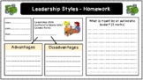 Leadership Style - Quick Printable Activity