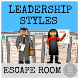 Leadership Styles Lesson - Escape Room