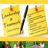 Leadership & Teamwork Activity