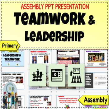 Preview of Leadership & Teamwork Elementary Assembly Mini Lesson