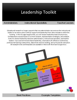 Preview of Leadership Tool Kit