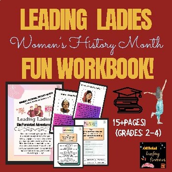 Preview of Leading Ladies ShePersisted Adventures BEST for Women's History Month Grades 2+