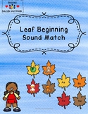 Leaf Beginning Sound Match