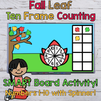 Leaf Counting with 10 Frame - SMART Board by LetTheGoodTimesKrol