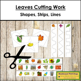 Leaves Cutting Work - Scissor Practice